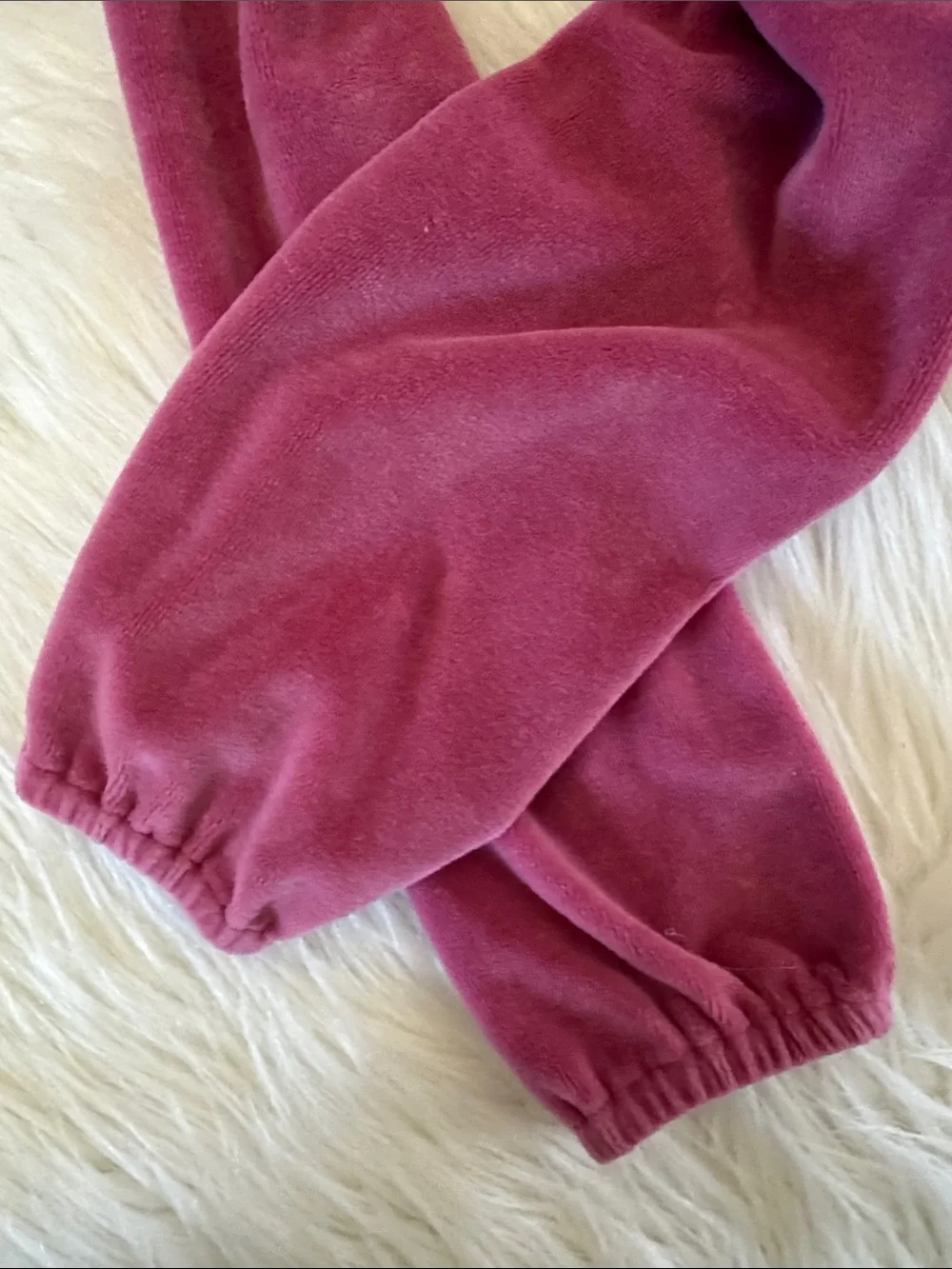 Mini Boden Girls' Velvet Long-Sleeve Tiered Dress In Pink Rose Size 7-8Y